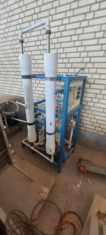 تابلو برق و گیج فشار دستگاه تصفیه آب صنعتی RO – سیستم کنترل اسمز معکوس برای کارخانه لبنیات