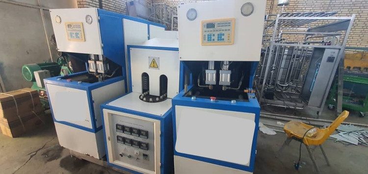 بطریهای تولید شده با دستگاه بادکن دستی